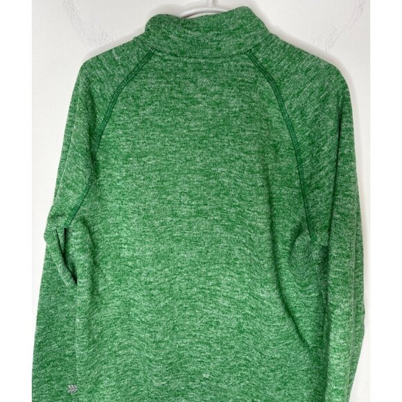 All In Motion Boys Green Half Zip Sweatshirt Size Medium 8/10 - Picture 9 of 12